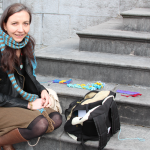 struck out on the steps of the Ennis Courthouse